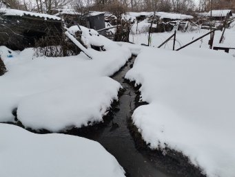 В Воронеже канализация впадает прямо в питающую городское водохранилище реку Тавровка