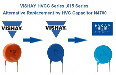 Керамический конденсатор высокого напряжения HVC N4700 заменяет Vishay серии HVCC