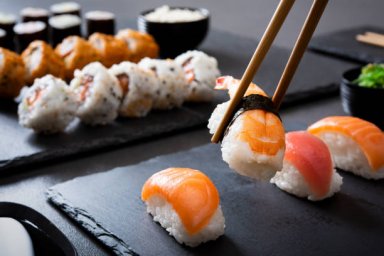Ингредиенты суши помогают снизить давление и уровень холестерина