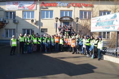 На предприятиях филиала «Забайкальский» прошли традиционные субботники На предприятиях филиала «Забайкальский» прошли традиционные субботники