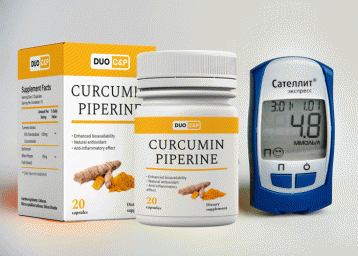DUO C&P — натуральные капсулы на основе куркумина для диабетиков