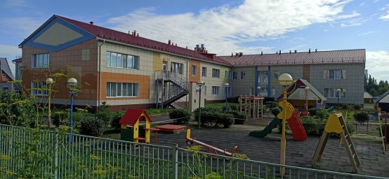 ​Кровля для детского сада в Кемеровской области