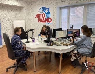 Представители Росгвардии в ходе в теле– и радиоэфиров в Сургуте рассказали о старте ОПМ «Оружие-2024