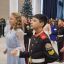 В Югре росгвардейцы исполнили марш «Прощание славянки» с кадетами подшефной школы