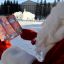 Дед Мороз из Росгвардии напомнил зауральцам о правилах безопасности в новогодние праздники