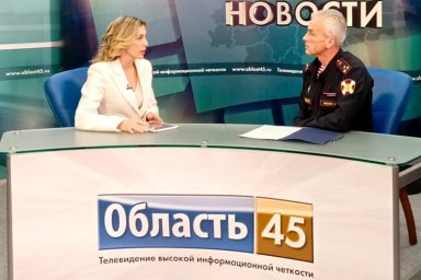 Руководитель курганского управления Росгвардии рассказал о задачах ведомства в эфире телеканала «Обл Руководитель курганского управления Росгвардии рассказал о задачах ведомства в эфире телеканала «Обл