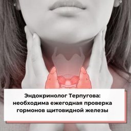 Эндокринолог Терпугова: необходима ежегодная проверка гормонов щитовидной железы Эндокринолог Терпугова: необходима ежегодная проверка гормонов щитовидной железы
