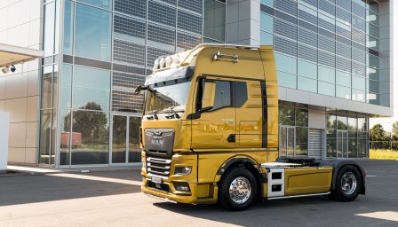 Компания «МАН Трак энд Бас РУС» провела презентацию нового поколения грузовых автомобилей MAN в Крас