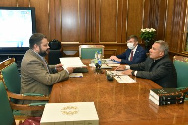 Робототехника, искусство, технологии и математика: на встрече Президента Татарстана с директором АИР Робототехника, искусство, технологии и математика: на встрече Президента Татарстана с директором АИР