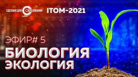 На ITOM-2021 обсудили тренды в обучении экологов и билогов