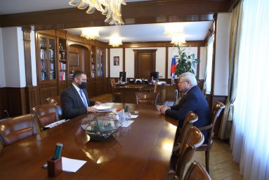 Директор АИРР Иван Федотов встретился с губернатором Томской области Сергеем Жвачкиным