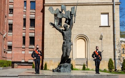 В ЛЭТИ состоится торжественный митинг, посвященный Дню Победы В ЛЭТИ состоится торжественный митинг, посвященный Дню Победы