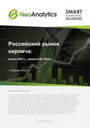 Анализ российского рынка кирпича: итоги 2021 г., прогноз до 2025 г.