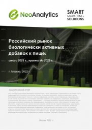 Российский рынок биологически активных добавок к пище: итоги 2021 г., прогноз до 2025 г.