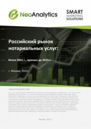 Российский рынок нотариальных услуг: итоги 2021 г., прогноз до 2025 г.