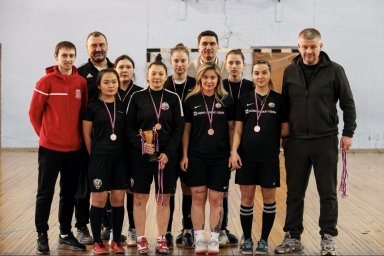 СГУГиТ занял 3 место в женском первенстве по мини-футболу
