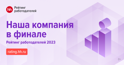 Умскул — финалист Рейтинга лучших работодателей России-2023 по версии HeadHunter