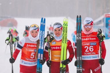 Спортсменки Уральского округа Росгвардии завоевали призовые места на Кубке России по лыжным гонкам